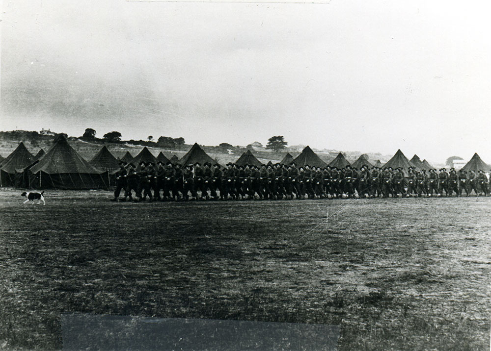 Kensington Racecourse: Soldier's camp