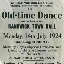 Old-time Dance Poster