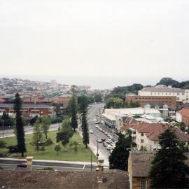 View from the Prince of Wales Hospital looking east towards Coogee