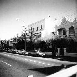 A row of heritage houses at 150-162 Avoca Street, Randwick