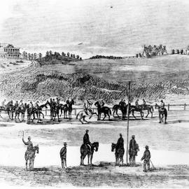 Sketch of Randwick Racecourse