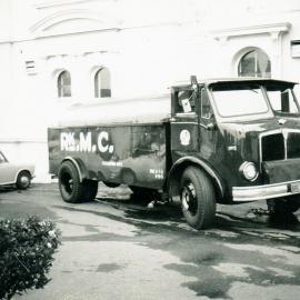 Randwick Municipal Council. Garbage Truck outside the Town Hall (Photo 1)
