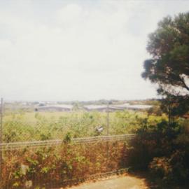 Overlooking land and buildings at the Randwick Barracks