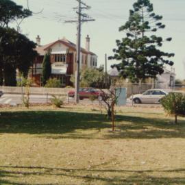 The grounds and trees at Randwick North High School
