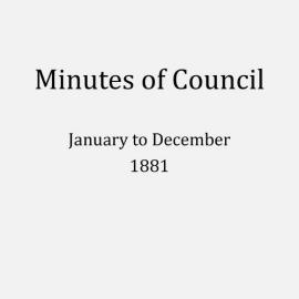 Randwick City Council - Minutes - 1881