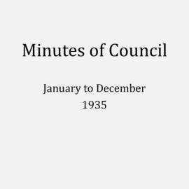 Randwick City Council - Minutes - 1935