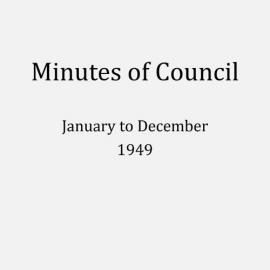 Randwick City Council - Minutes - 1949