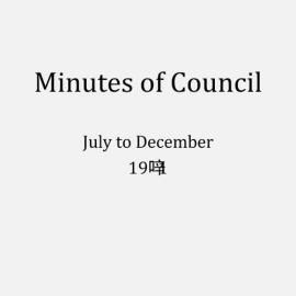 Randwick City Council - Minutes - 1951 July to December