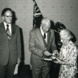 Awards presentation c.1981-1982 with mayor John Ford (photo 14)