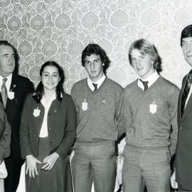 Presentation of the Bradley Matthews Memorial Award 1979 (photo 4)