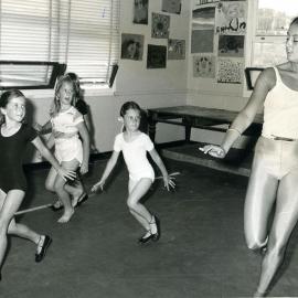 Jazz ballet class