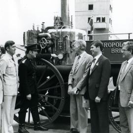 Steam powered fire engine