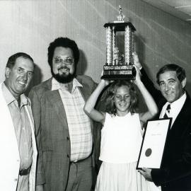 Bradley Matthews Memorial Award presentation 1980s