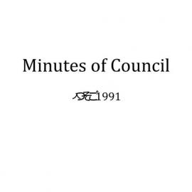 Randwick City Council - Minutes - 1991 June