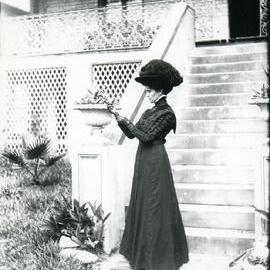 Mrs Charles Taylor at Garfield House