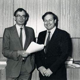 Bob Carr and Frank Walker