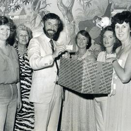 Members of Christopher Robin charity committee with Dr Barry Duffy