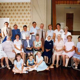 Bob Carr with members of the Malabar Branch of Walkabout