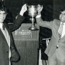 Gary Bensley and Alan Turner of Randwick Cricket Club