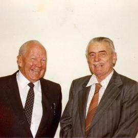 Alderman John Ford and Health and Building Surveyor Frank Callen 