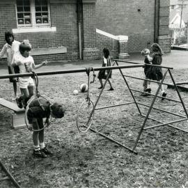 Coogee Public School children taking part in their gross motor program