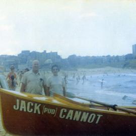 Jack Cannot at the launch of a surf boat named in his honour (photo 1)