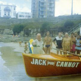 Jack Cannot at the launch of a surf boat named in his honour (photo 2)