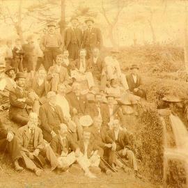 Group of Randwick Municipal Council Aldermen and employees