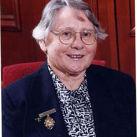 Portrait of Cr Margery Whitehead