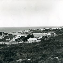 Looking south across the Coast Hospital and Little Bay