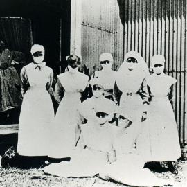 Masked Nurses at the Coast Hospital