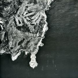 Aerial photograph of Kamay-BotanyBay National Park, Cape Banks