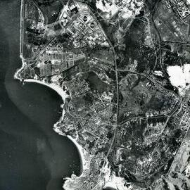 Aerial photograph of La Perouse, Phillip Bay, and Matraville area