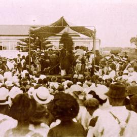 A concert at the Yarra Bay Pleasure Grounds