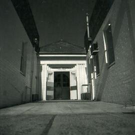 Entrance to surgery theaters at Prince Henry Hospital