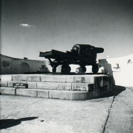 Cannon on Bare Island