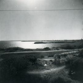 Facing west towards Bare Island