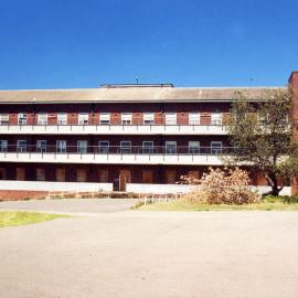 Rear view of the F.W. Marks pavilion