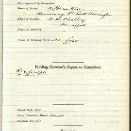 Milroy Avenue, Kensington : 2398-1913