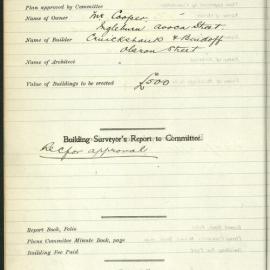 Wentworth Street, Randwick : 2523-1913