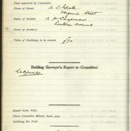 Virginia Street, Kensington : 2593-1913