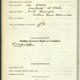 Dowling Street, Kensington : 2613-1913