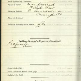 Powell Street, Coogee : 2707-1913