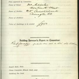Wentworth Street, Randwick : 2726-1913