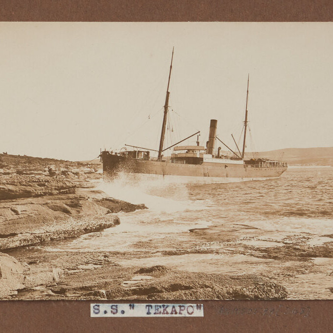 Shipwreck of SS Tekapo