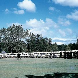 Ambulance fleet at 1961 Presentations