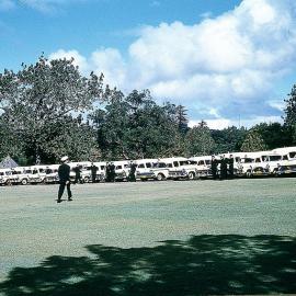 Ambulance fleet at 1961 Presentations
