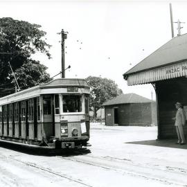 Tram on Anzac Parade, Moore Park