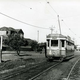 Tram on Anzac Parade near Sturt Street Intersection
