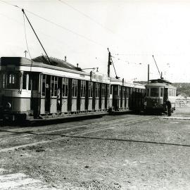Two Trams at Maroubra Beach